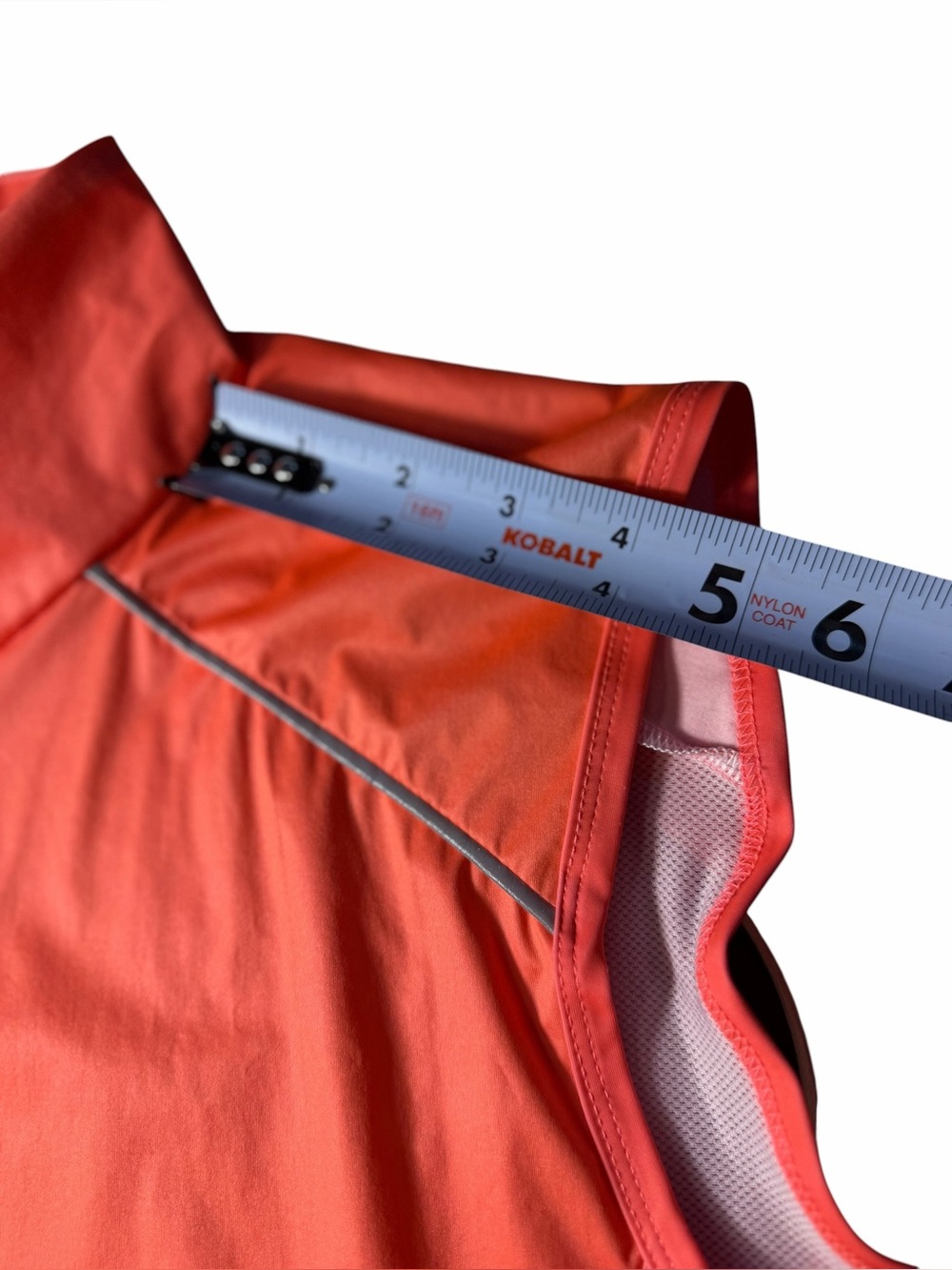 Wyn Republic UNISEX WINDSTOP GILET - SEE ME NOW size medium orange - Picture 15 of 16